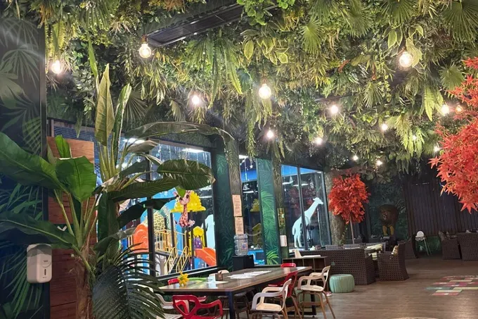 Химическое шоу в Jungle Family Club